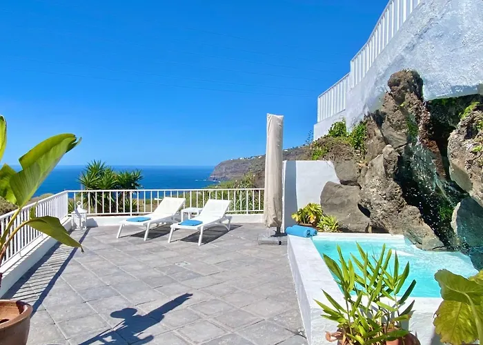 Casa Fontana, Amazing Sea View And Wide Terrace With Pool La Orotava
